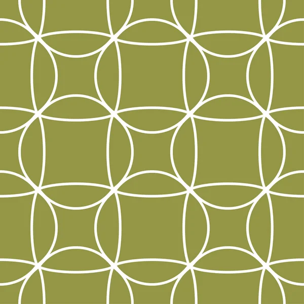 Geometrik süsleme. Zeytin yeşili ve beyaz seamless modeli web, Tekstil ve duvar kağıtları için