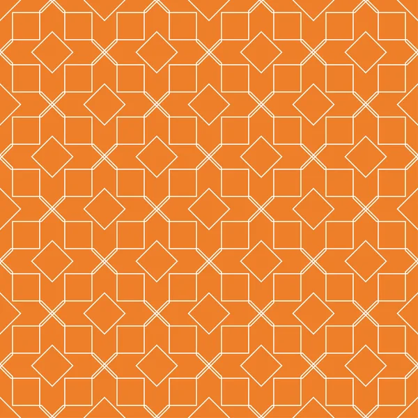 Turuncu geometrik süsleme. Web, Tekstil ve duvar kağıtları için seamless modeli