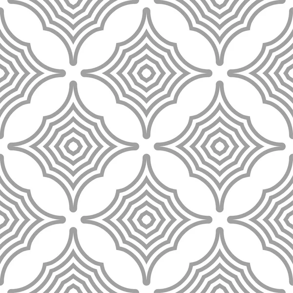 Geometrik süsleme. Işık gri seamless modeli web, Tekstil ve duvar kağıtları için