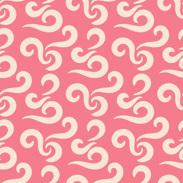 Tekstil, kumaş veya duvar kağıtları için soyut seamless modeli. Pembe bir arka plan