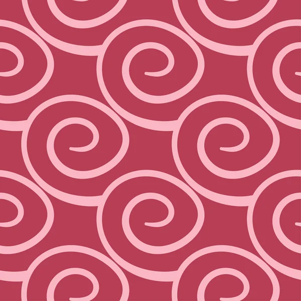 Kırmızı ve soluk pembe geometrik süsleme. Web, Tekstil ve duvar kağıtları için seamless modeli