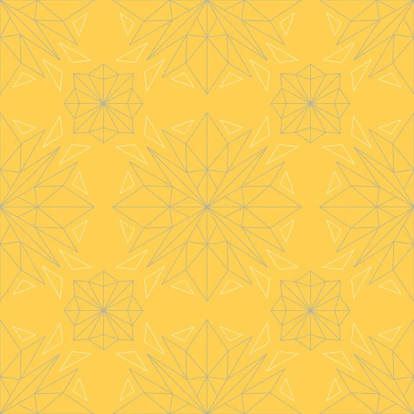 Sorunsuz çiçek desenli. Parlak sarı arka plan duvar kağıtları, Tekstil ve kumaş için çiçek tasarımları ile