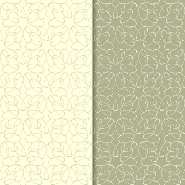 Zeytin yeşili geometrik Dikişsiz desen web, Tekstil ve duvar kağıtları için