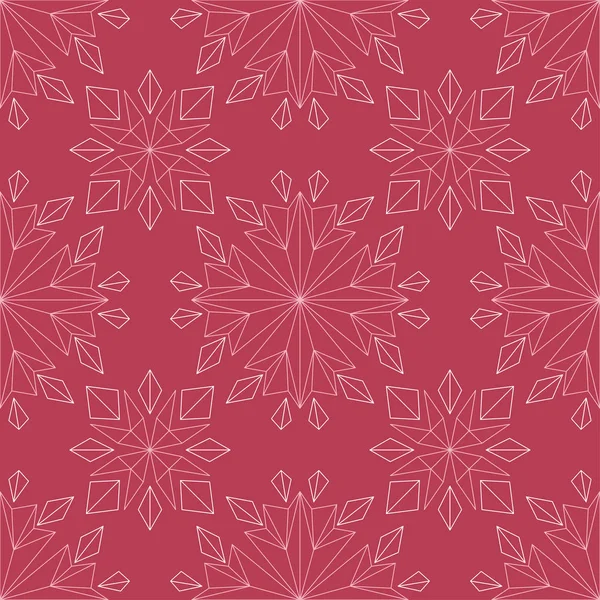 Kırmızı ve bej çiçek arka plan. Renkli Dikişsiz desen duvar kağıtları, Tekstil ve kumaş için