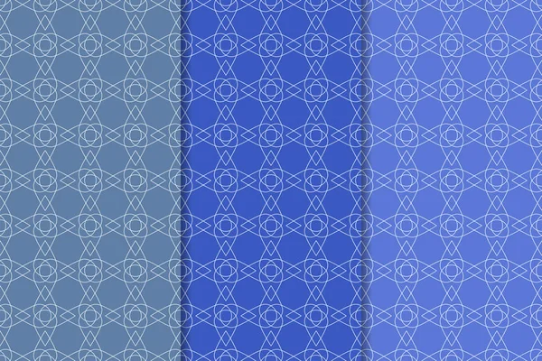 Mavi geometrik dikey Dikişsiz desen web, Tekstil ve duvar kağıtları için