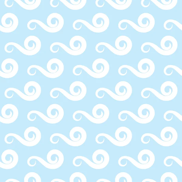 Абстрактный Узор Текстиля Одежды Обоев Синий Белый Фон — стоковый вектор