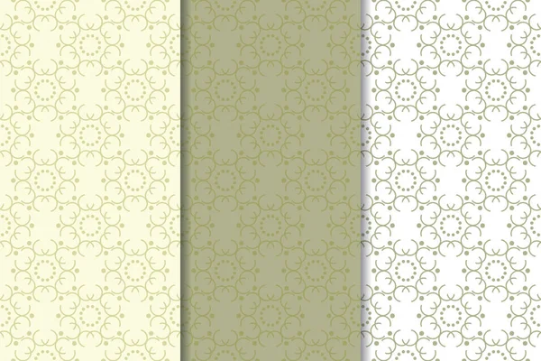 Zeytin yeşili ve beyaz geometrik dikey Dikişsiz desen web, Tekstil ve duvar kağıtları için