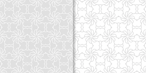 Web, Tekstil ve duvar kağıtları için ışık gri geometrik Dikişsiz desen