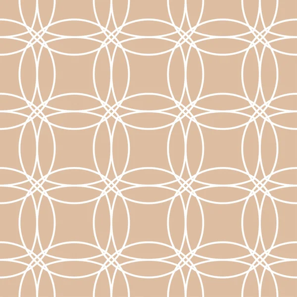 Bej ve beyaz geometrik süsleme. Web, Tekstil ve duvar kağıtları için seamless modeli