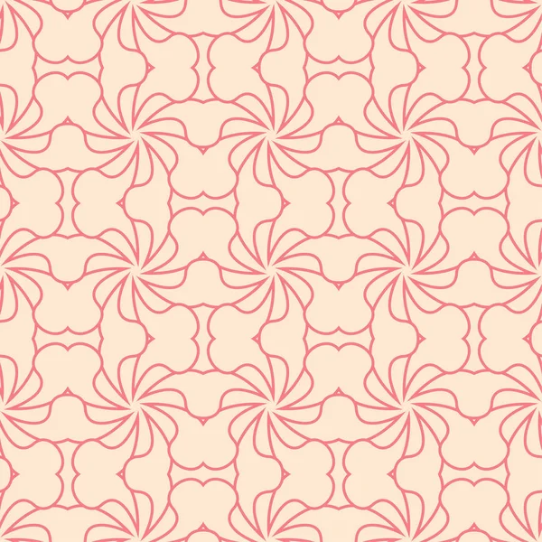 Kırmızı ve bej geometrik seamless modeli web, Tekstil ve duvar kağıtları için