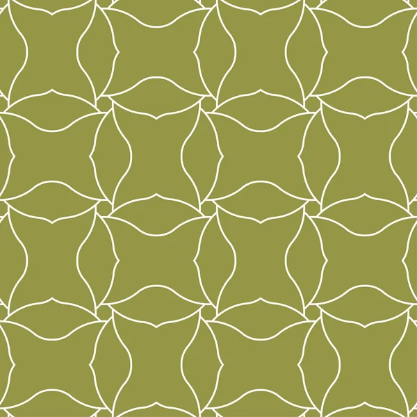Zeytin yeşili ve beyaz geometrik yazdır. Web, Tekstil ve duvar kağıtları için seamless modeli