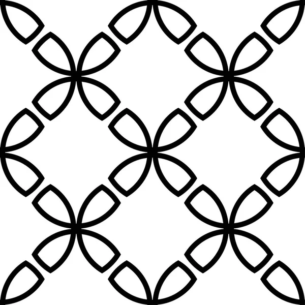 Geometrik siyah ve beyaz soyut seamless modeli. Arka plan için duvar kağıdı, tekstil