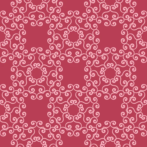 Kırmızı çiçek sorunsuz arka plan. Tekstil ve duvar kağıtları için dekoratif desen