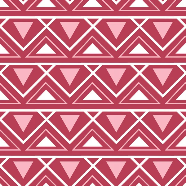 Geometrik arka plan. Kırmızı ve bej Dikişsiz desen duvar kağıtları, Tekstil ve kumaş için