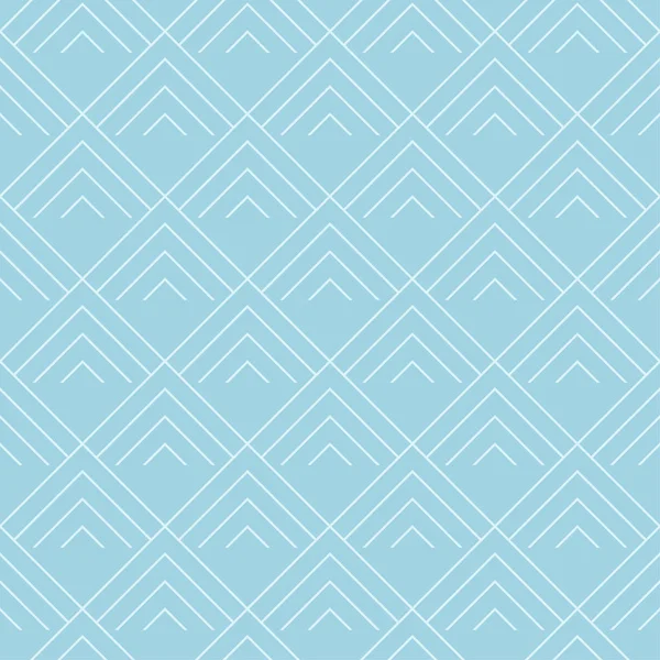 Ornement Géométrique Bleu Clair Modèle Sans Couture Pour Toile Textile — Image vectorielle