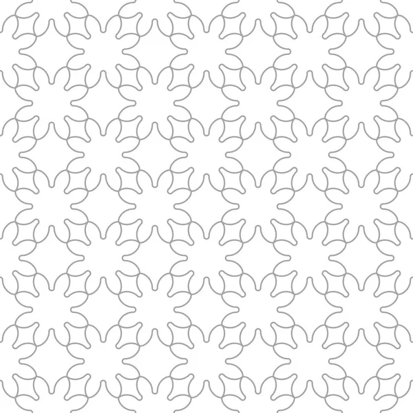 Gri beyaz geometrik süsleme üzerine. Web, Tekstil ve duvar kağıtları için seamless modeli