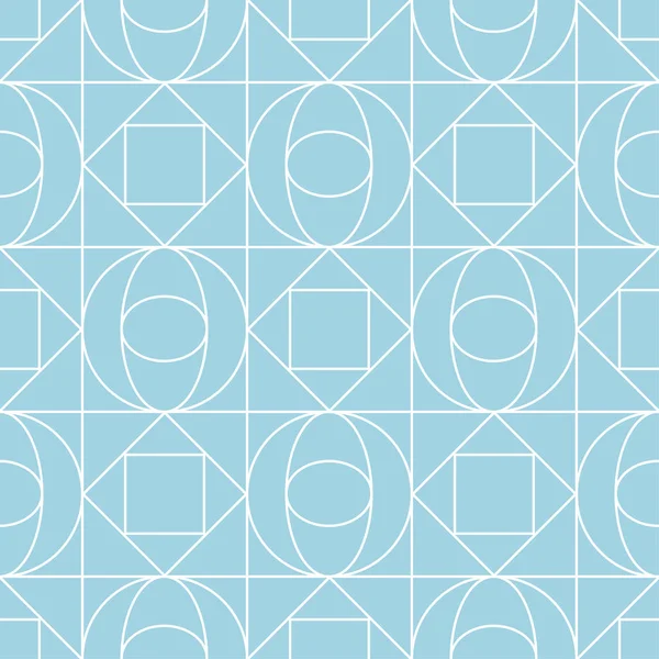 Soluk mavi geometrik baskı. Web, Tekstil ve duvar kağıtları için seamless modeli