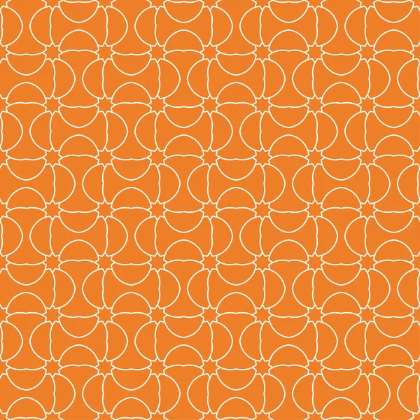 Turuncu geometrik süsleme. Web, Tekstil ve duvar kağıtları için seamless modeli