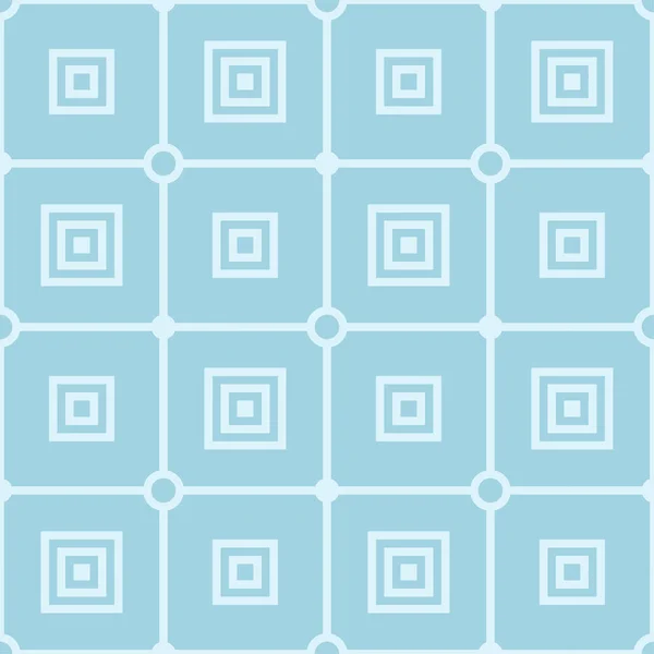 Geometrisches Blaues Und Weißes Abstraktes Nahtloses Muster Hintergrund Für Tapeten — Stockvektor