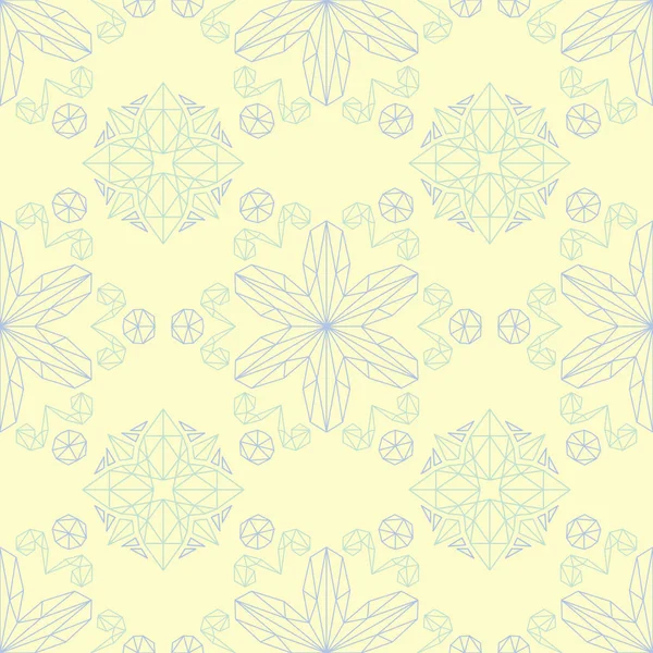 Çiçek bej seamless modeli. Bej renkli arka plan duvar kağıtları, Tekstil ve kumaş için mavi ve yeşil ışık çiçek tasarımları ile