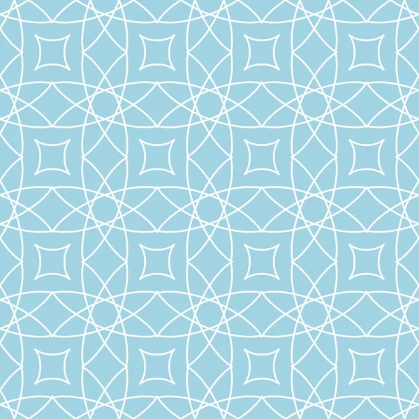 海军蓝色和白色几何装饰品 纺织品和墙纸无缝模式 — 图库矢量图片