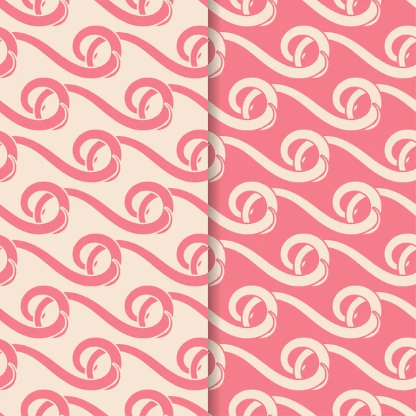 Tekstil, kumaş veya duvar kağıtları için soyut Dikişsiz desen. Pembe arka planlar