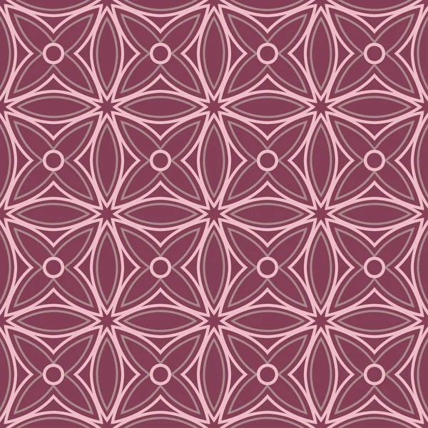 Geometrik seamless modeli. Mor kırmızı arka plan duvar kağıtları, Tekstil ve kumaş için