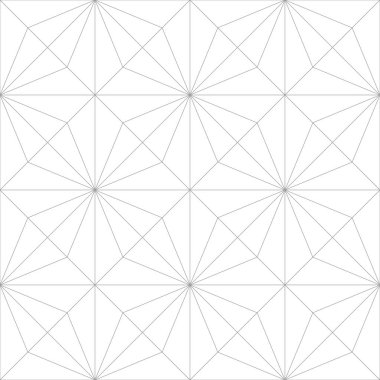 Işık gri geometrik süsleme. Web, Tekstil ve duvar kağıtları için seamless modeli