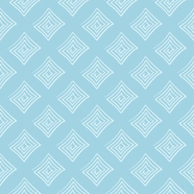 Hafif mavi geometrik tasarım. Web, Tekstil ve duvar kağıtları için seamless modeli