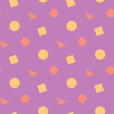 Geometrik seamless modeli. Parlak renkli menekşe arka plan duvar kağıtları, Tekstil ve kumaş için