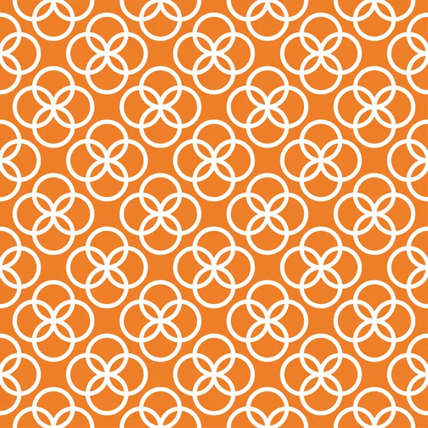 Orange Geometrisches Design Nahtloses Muster Für Web Textilien Und Tapeten — Stockvektor