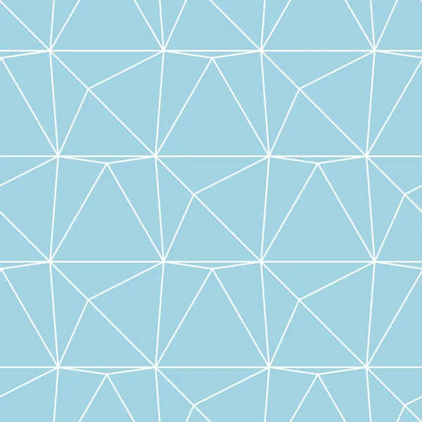 Сине Белый Геометрический Орнамент Бесшовный Узор Веб Текстиля Обоев — стоковый вектор