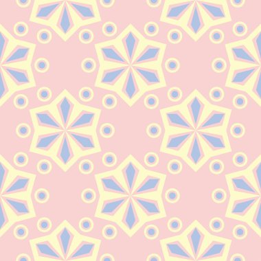 Geometrik sorunsuz pembe. Çok renkli desen duvar kağıtları, Tekstil ve kumaş için