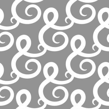 Soyut seamless modeli. Gri ve beyaz arka plan Tekstil, duvar kağıtları ve kumaşlar için