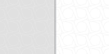 Web, Tekstil ve duvar kağıtları için ışık gri geometrik Dikişsiz desen