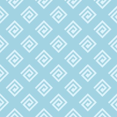 Işık mavi geometrik baskı. Web, Tekstil ve duvar kağıtları için seamless modeli