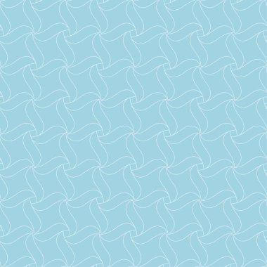 Hafif mavi geometrik tasarım. Web, Tekstil ve duvar kağıtları için seamless modeli