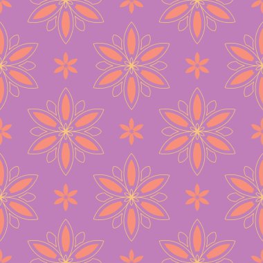 Çiçek seamless modeli. Renkli arka plan duvar kağıtları, Tekstil ve kumaş için