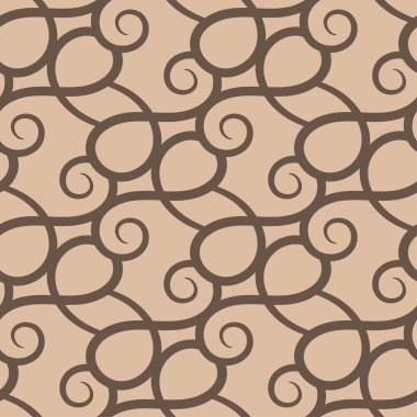Soyut seamless modeli. Bej ve kahverengi arka plan Tekstil, duvar kağıtları ve kumaşlar için