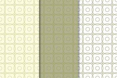 Zeytin yeşili ve beyaz geometrik dikey Dikişsiz desen web, Tekstil ve duvar kağıtları için