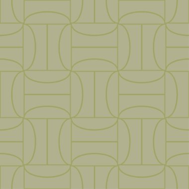 Zeytin yeşili geometrik yazdır. Web, Tekstil ve duvar kağıtları için seamless modeli