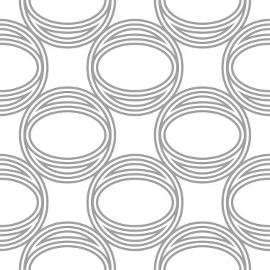 Işık gri geometrik süsleme. Web, Tekstil ve duvar kağıtları için seamless modeli