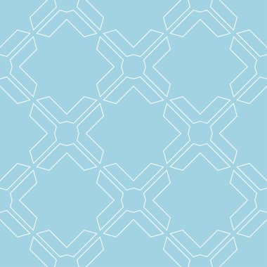 Geometrik süsleme. Lacivert ve beyaz seamless modeli web, Tekstil ve duvar kağıtları için