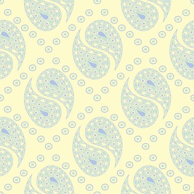 Bej renkli geometrik seamless modeli. Soluk arka plan duvar kağıtları, Tekstil ve kumaş için