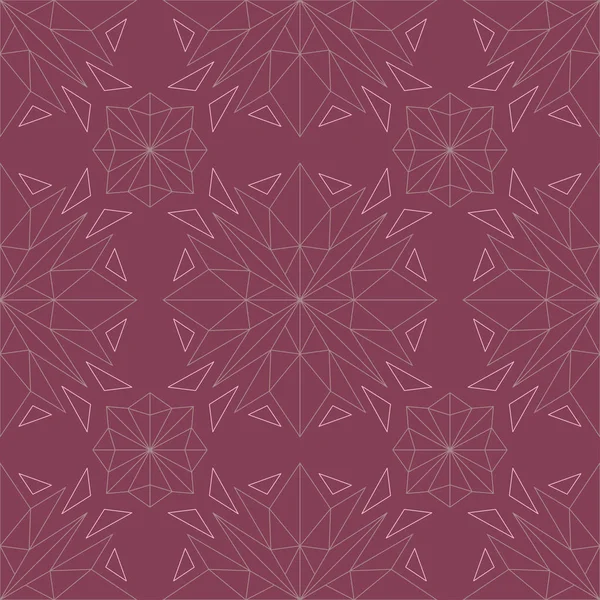 Květinové Červená Bezešvé Pozadí Vzor Tapety Textilní Tkaniny — Stockový vektor
