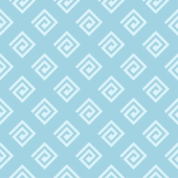 Estampado Geométrico Azul Claro Patrón Sin Costuras Para Tela Textil — Vector de stock