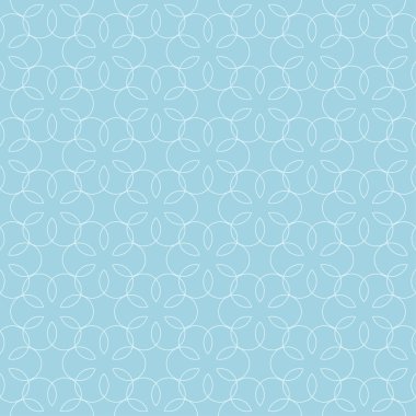 Işık mavi geometrik baskı. Web, Tekstil ve duvar kağıtları için seamless modeli