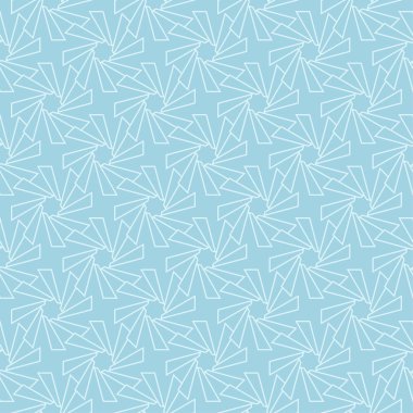 Işık mavi geometrik baskı. Web, Tekstil ve duvar kağıtları için seamless modeli
