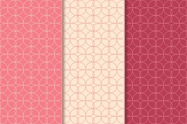 Kiraz kırmızı geometrik dikey Dikişsiz desen web, Tekstil ve duvar kağıtları için