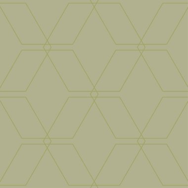 Zeytin yeşili geometrik süsleme. Web, Tekstil ve duvar kağıtları için seamless modeli